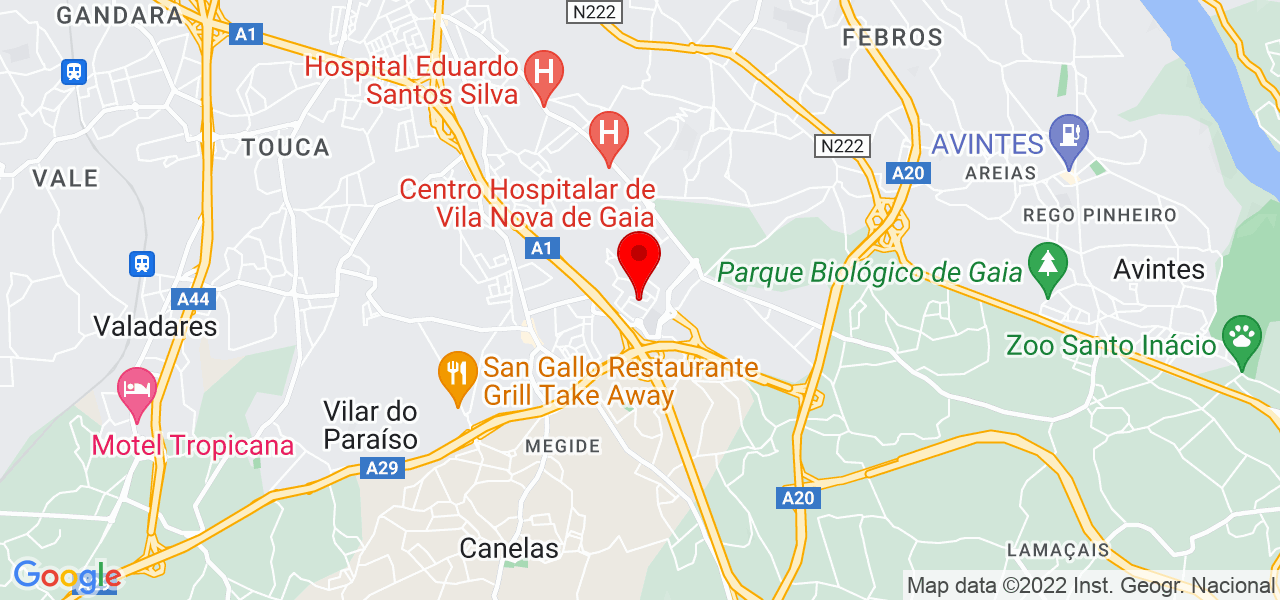 Catarina Soares - Porto - Vila Nova de Gaia - Mapa