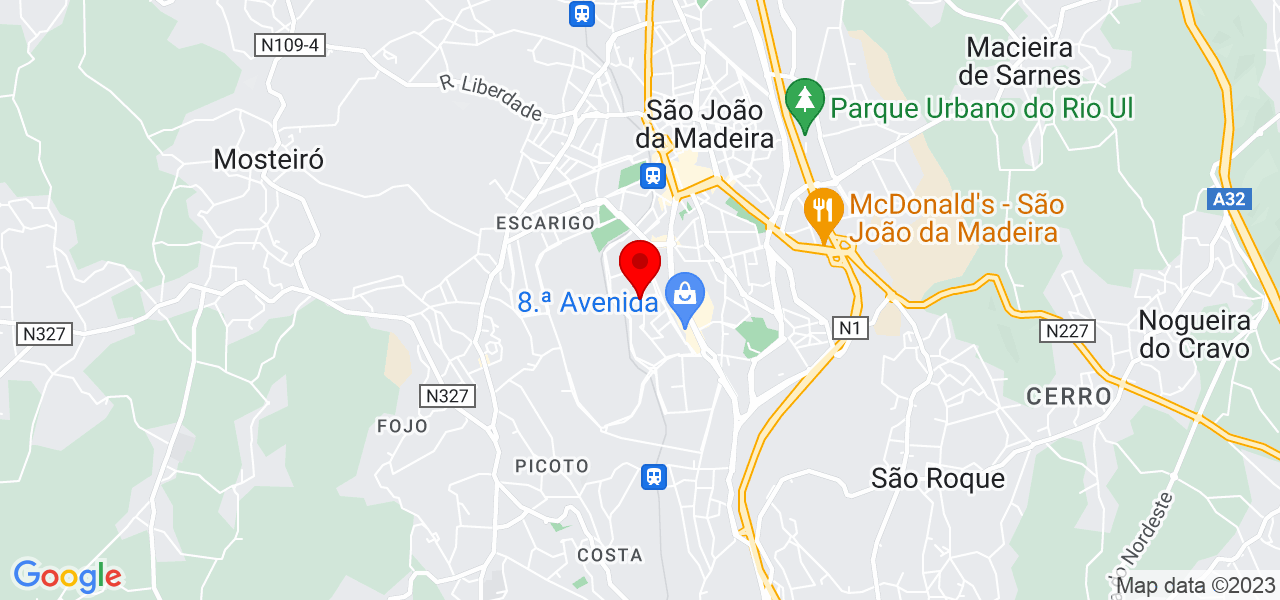 QRemodela&ccedil;&atilde;o - Aveiro - São João da Madeira - Mapa