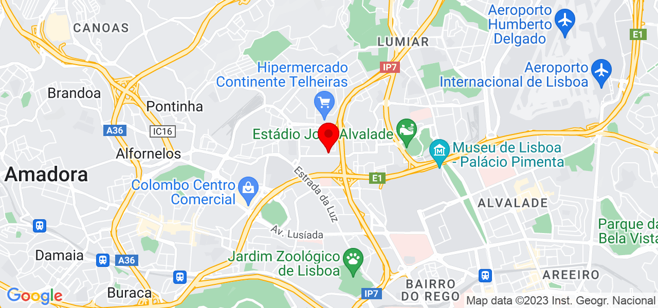C&aacute;tia Sousa - Lisboa - Lisboa - Mapa