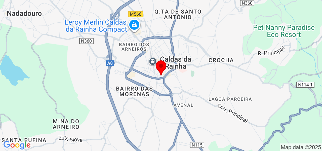 Sara da Silva - Leiria - Caldas da Rainha - Karte