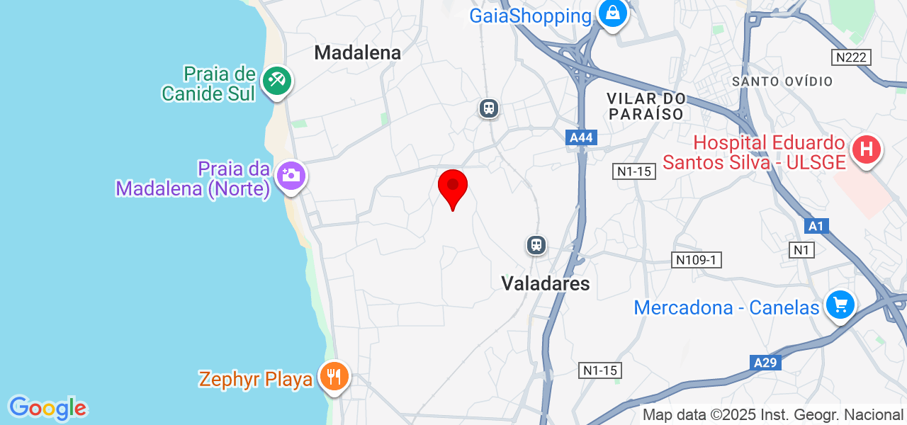 Beatriz - Porto - Vila Nova de Gaia - Mapa