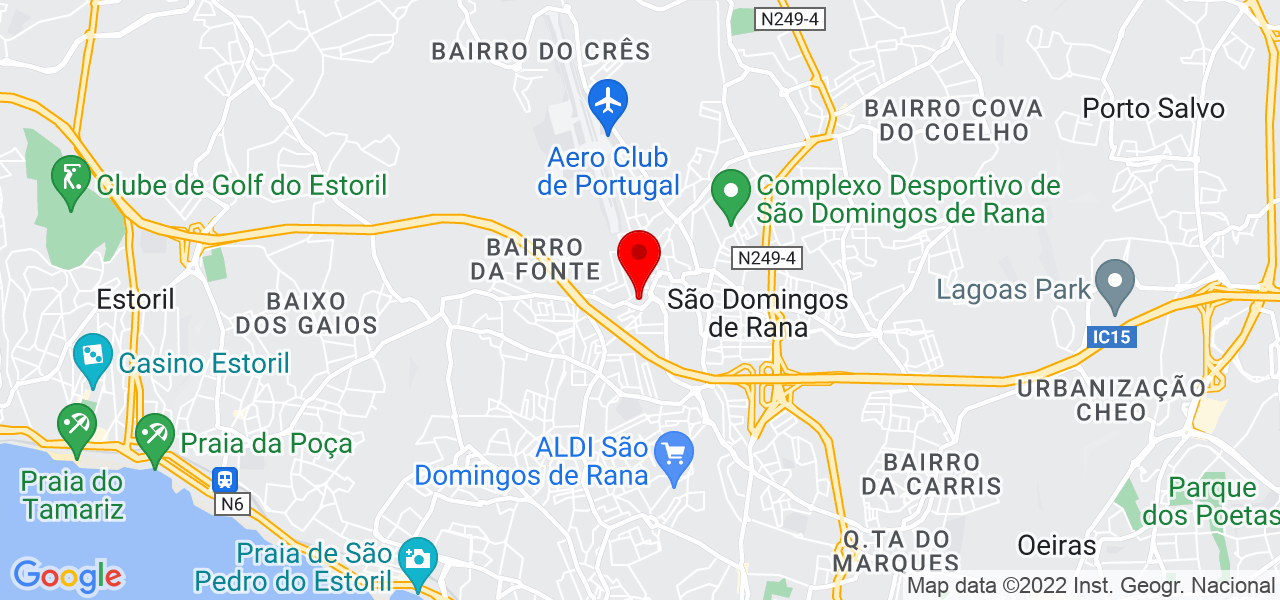 djtonigomes - Lisboa - Cascais - Mapa