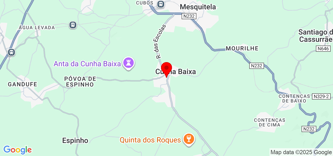 Rosangela - Viseu - Mangualde - Mapa