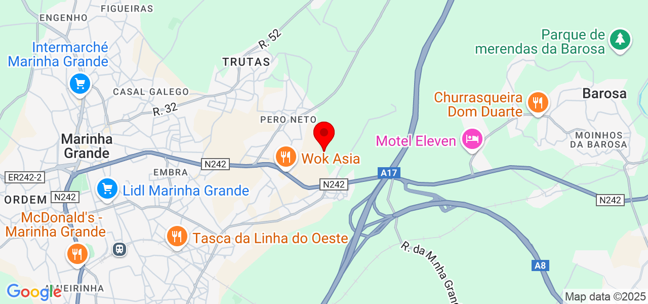 Tiago Barros - Leiria - Marinha Grande - Karte