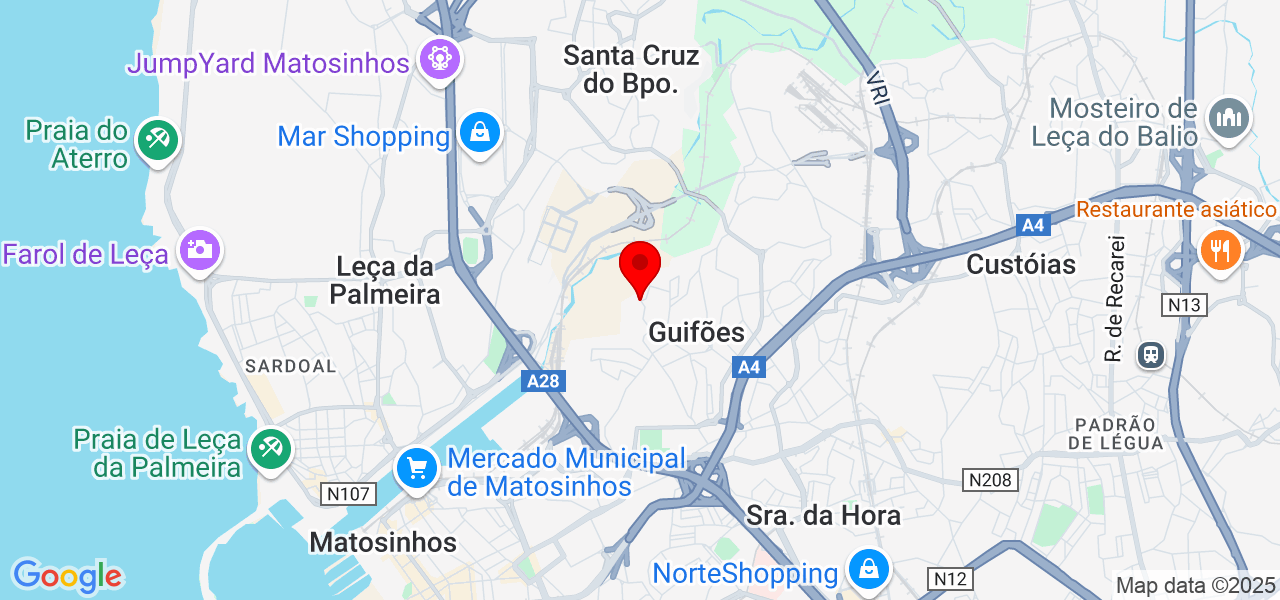 Carlos Ferreira - Porto - Matosinhos - Mapa