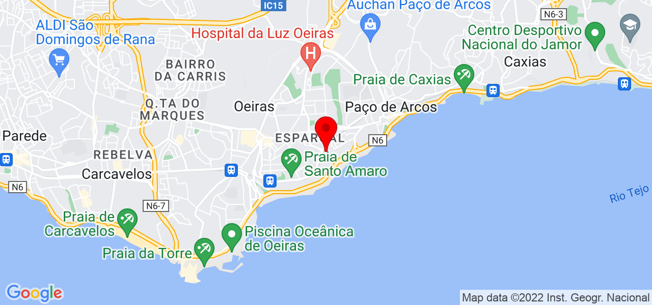 Jorge Marino - Lisboa - Oeiras - Mapa