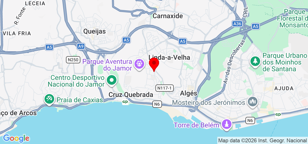 Kiroz - Lisboa - Oeiras - Map