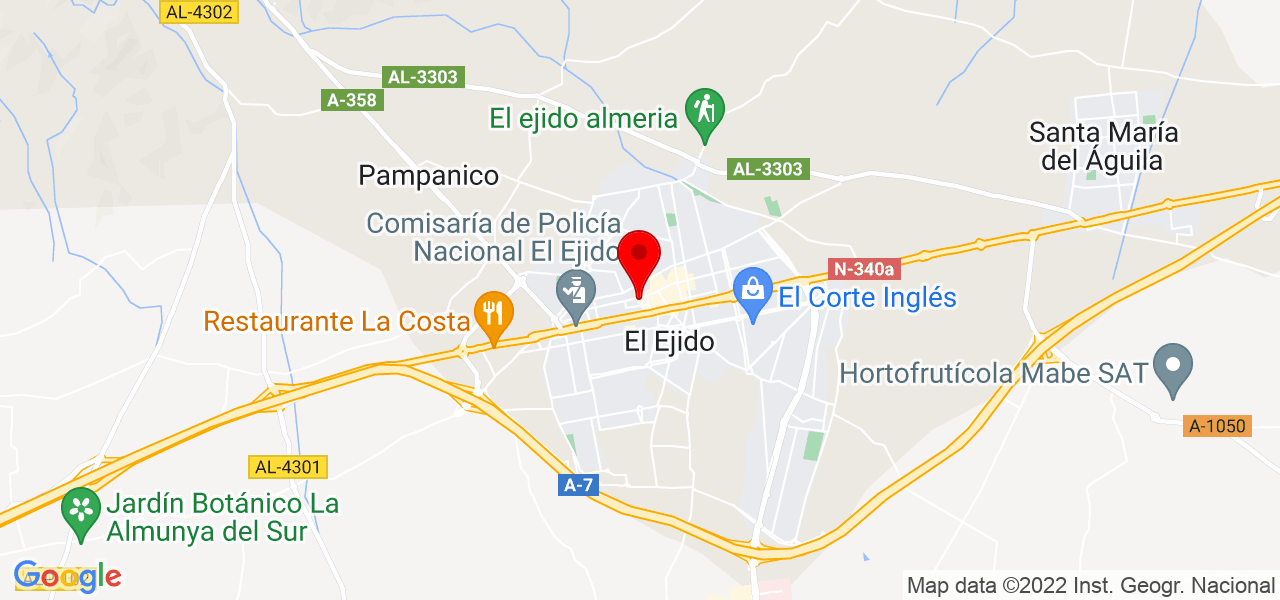 Jafer pintura 396 - Andalucía - El Ejido - Map