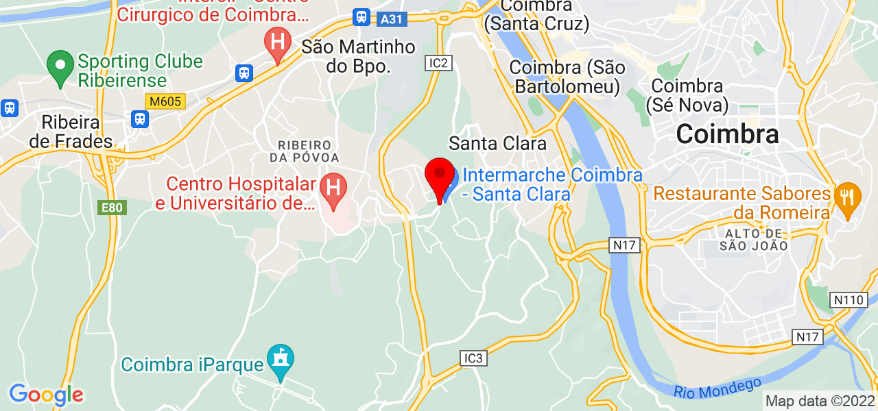 Beatriz Baptista - Coimbra - Coimbra - Mapa