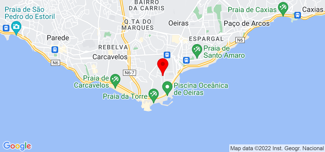 Fl&aacute;vio El&oacute;i - Lisboa - Oeiras - Mapa
