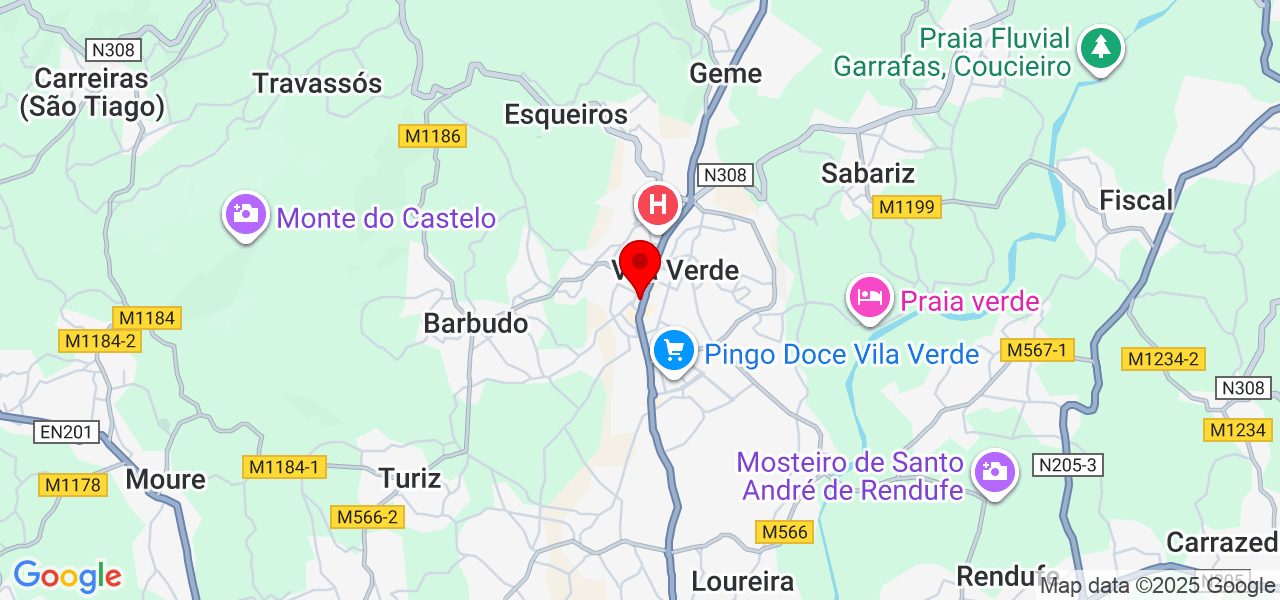 Clean&Go - Braga - Vila Verde - Karte