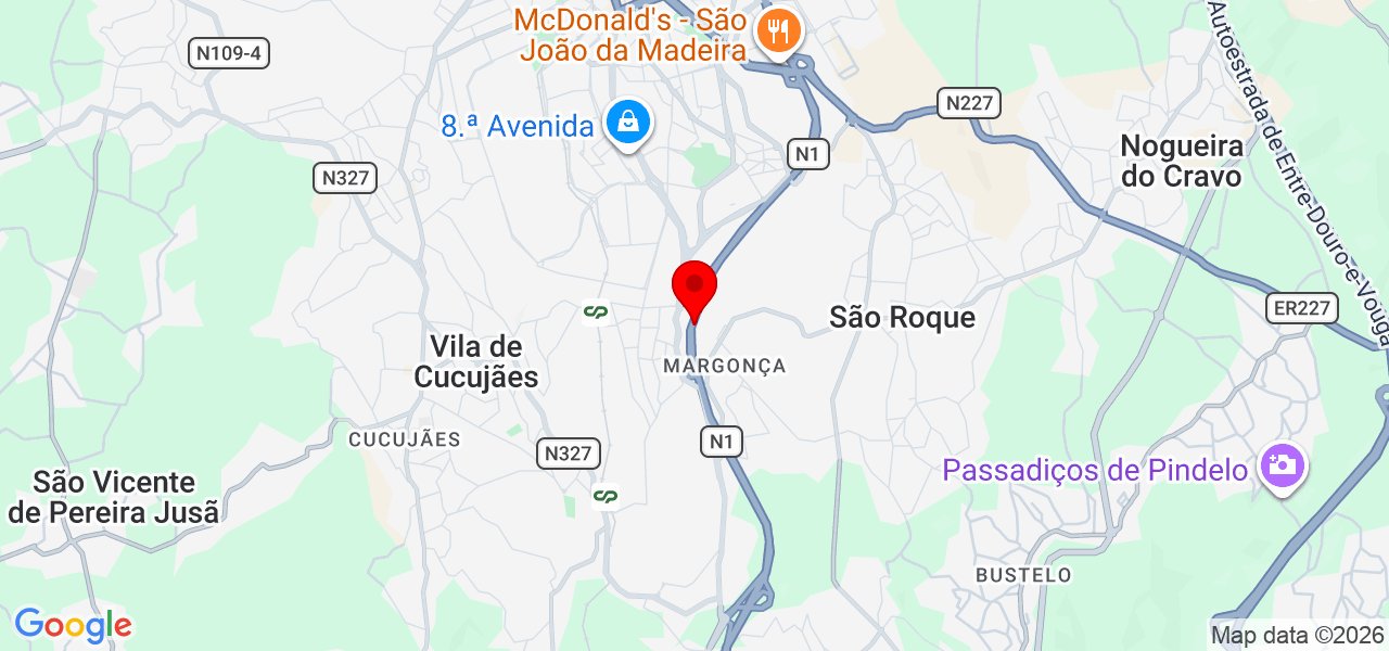 Eng. Susana Batista - Aveiro - Oliveira de Azeméis - Karte