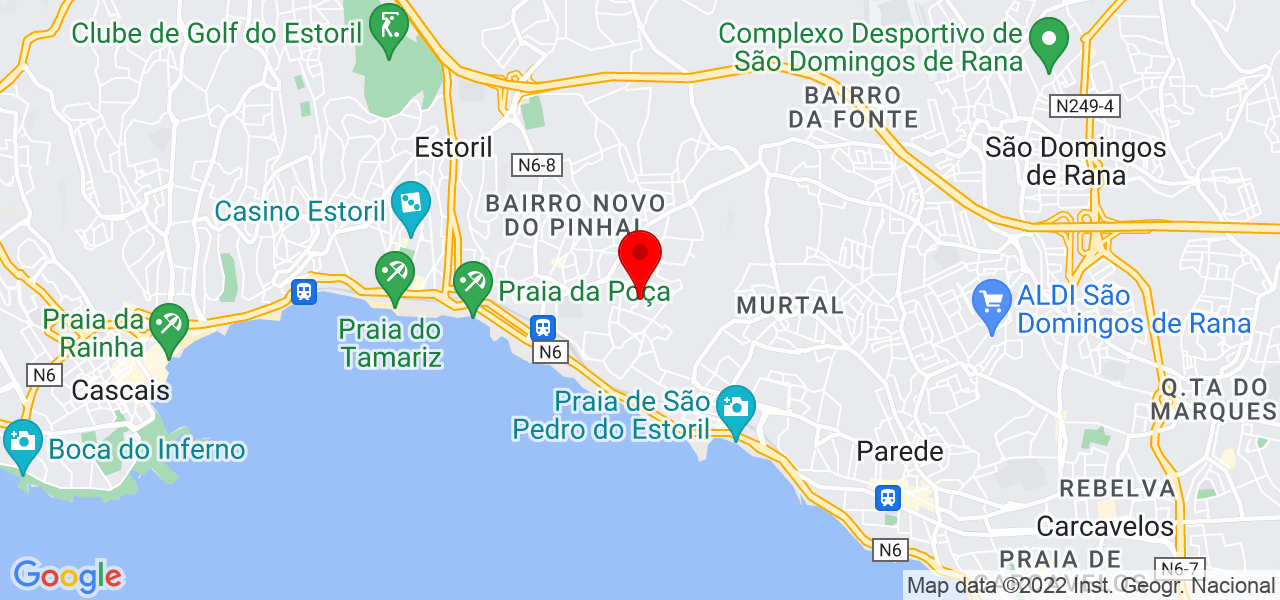 Eduardo Fortuna - Lisboa - Cascais - Mapa