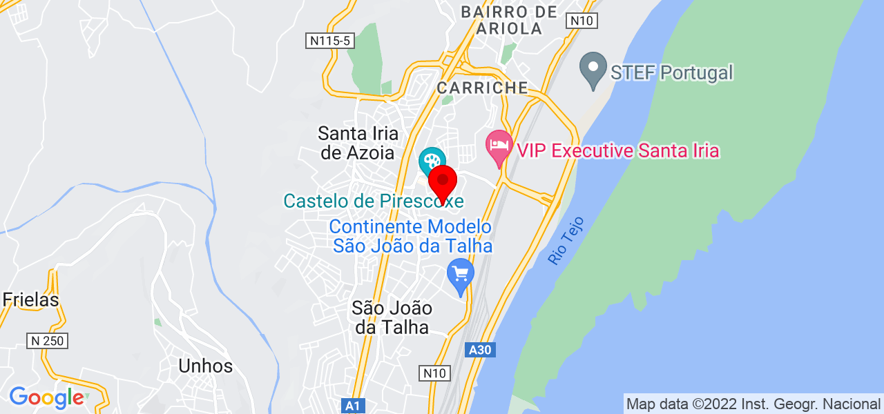 C&iacute;ntia Martins - Lisboa - Loures - Mapa