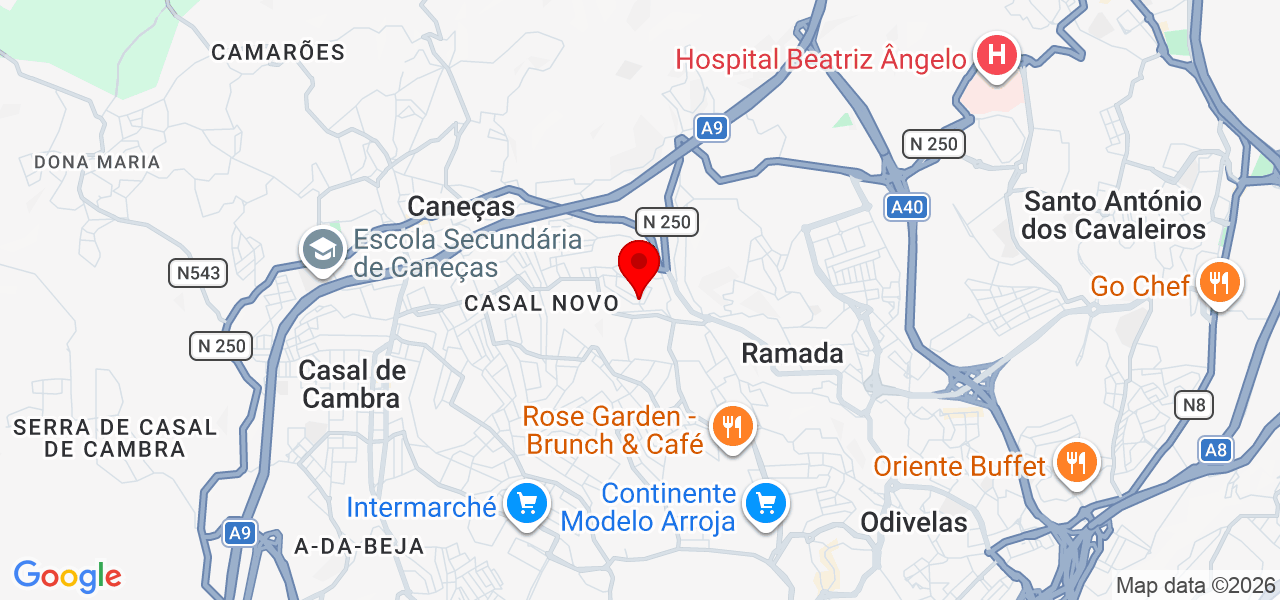 Dj Med - Lisboa - Odivelas - Mapa