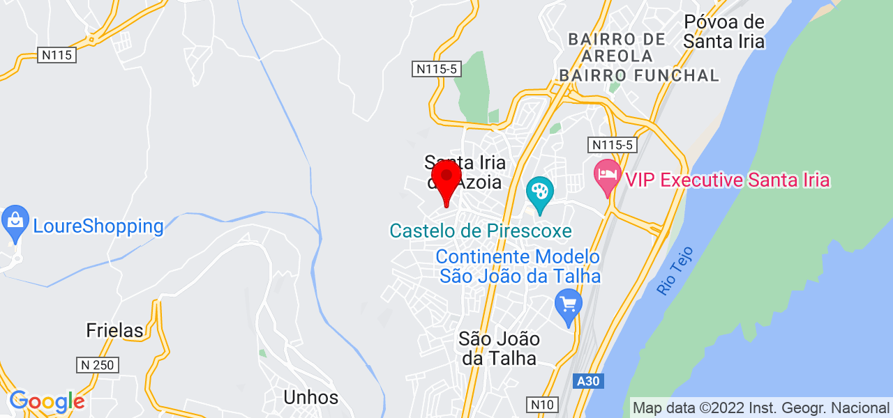 Thiago Aquino Fotografia - Lisboa - Loures - Mapa