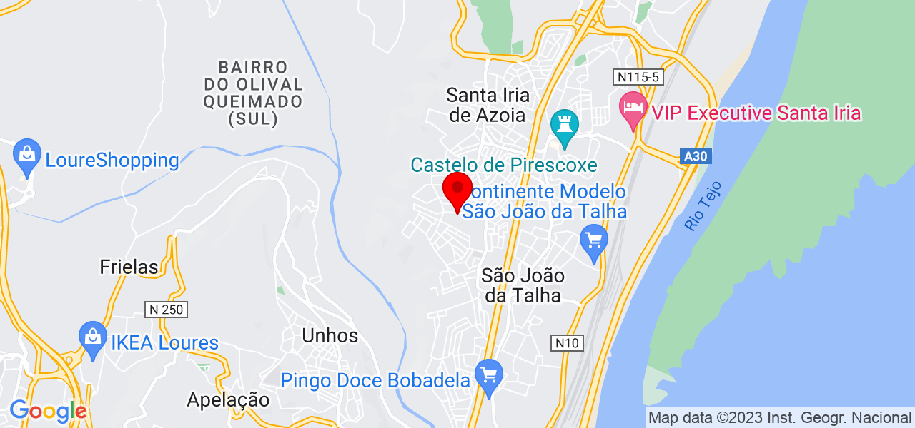 SOS AVARIAS 24 HORAS, REPARA&Ccedil;&Otilde;ES - Lisboa - Loures - Mapa