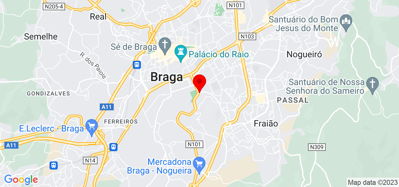 Ruth - Braga - Braga - Mapa