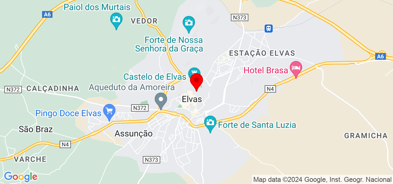 Carina Piedade - Portalegre - Elvas - Mapa