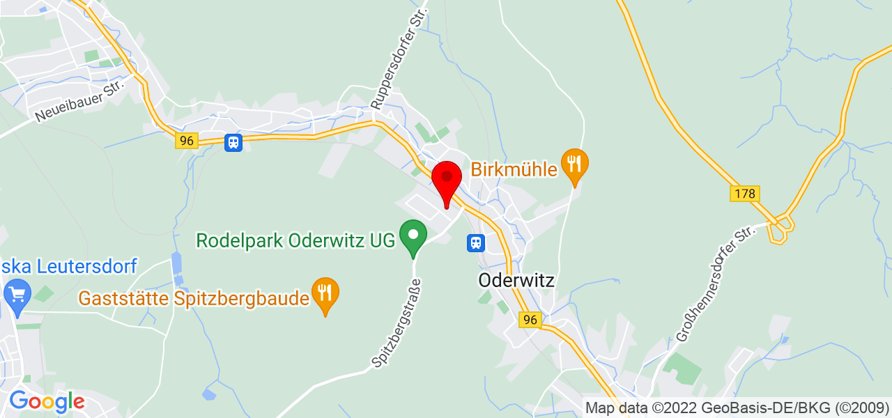 Softeis Heintze - Sachsen - Görlitz - Karte