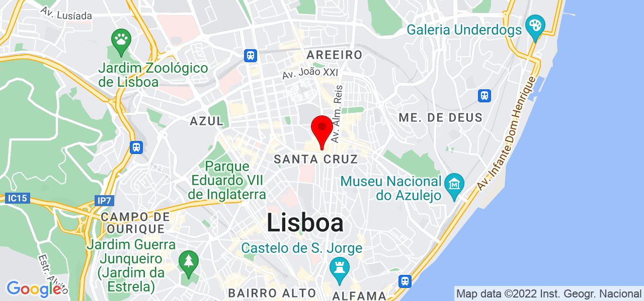 Xavier Fadista - Lisboa - Lisboa - Mapa