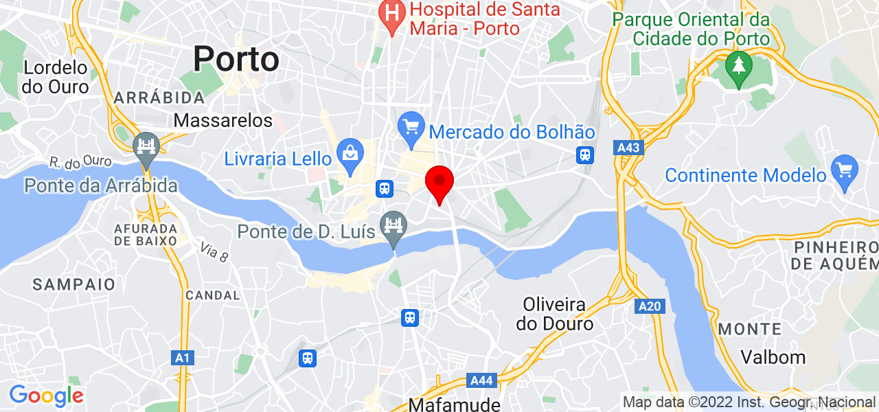 Emerson Leal - Porto - Porto - Mapa