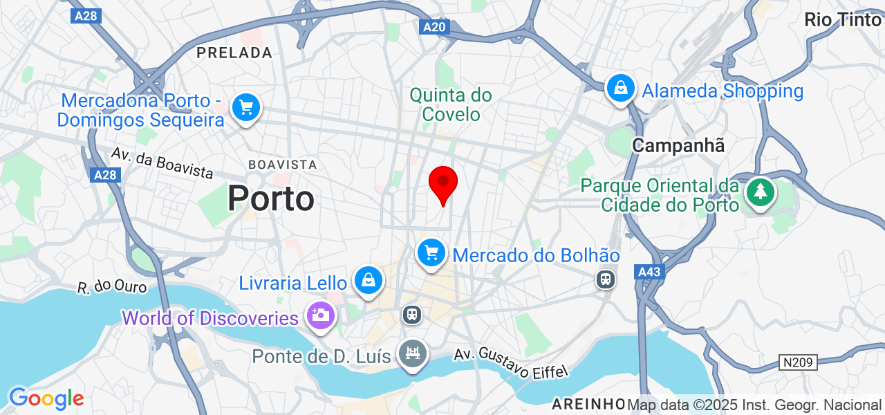 Luciano Gonçalves - Porto - Porto - Karte