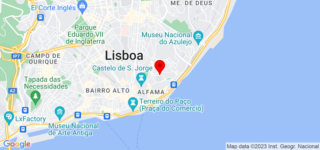 fabiana - Lisboa - Lisboa - Mapa