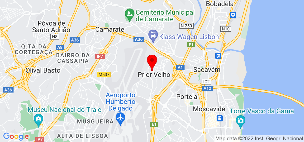 Renato Carvalho - Lisboa - Loures - Mapa