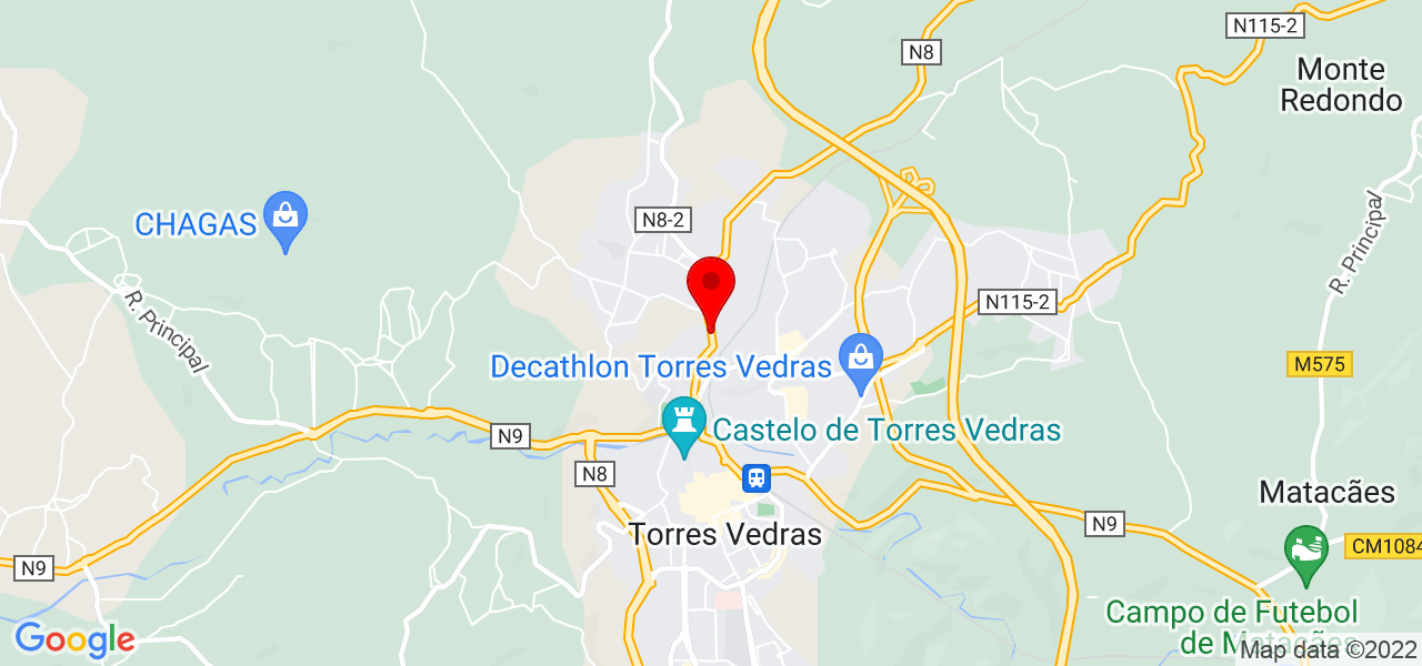 GMD REMODELA&Ccedil;&Otilde;ES - Lisboa - Torres Vedras - Mapa