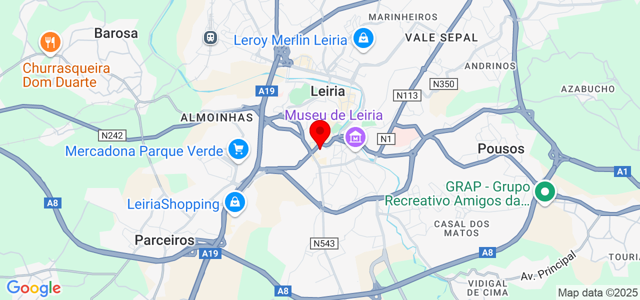 Getsolutions - Leiria - Leiria - Map