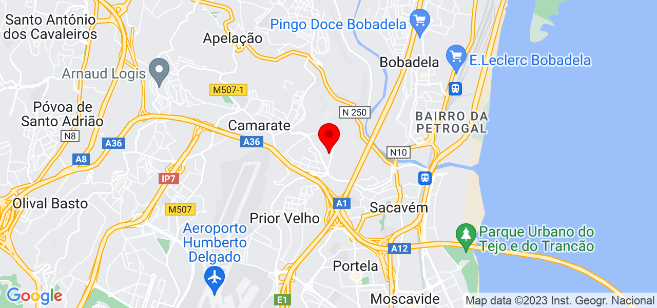 Maria Silva - Lisboa - Loures - Mapa