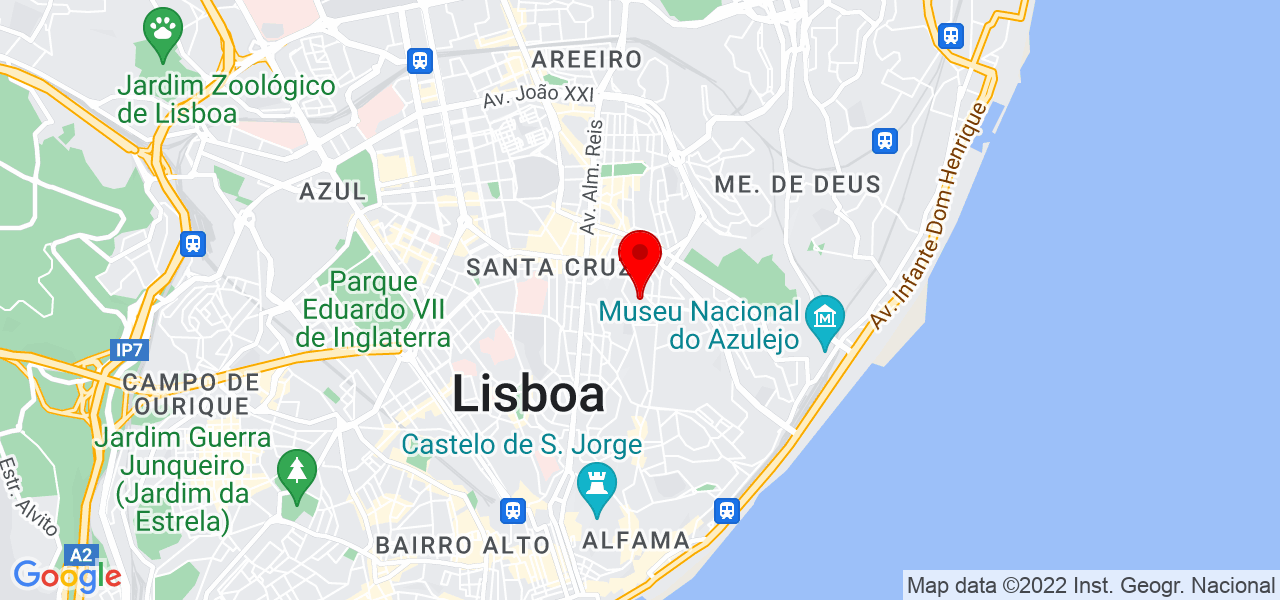 JUAN MANUEL BRITO BEVACQUA - Lisboa - Lisboa - Mapa