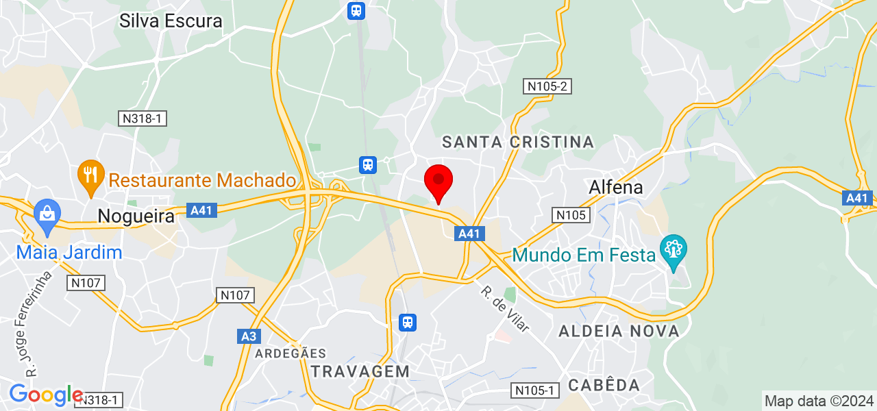 Isabel Silva - Porto - Maia - Map