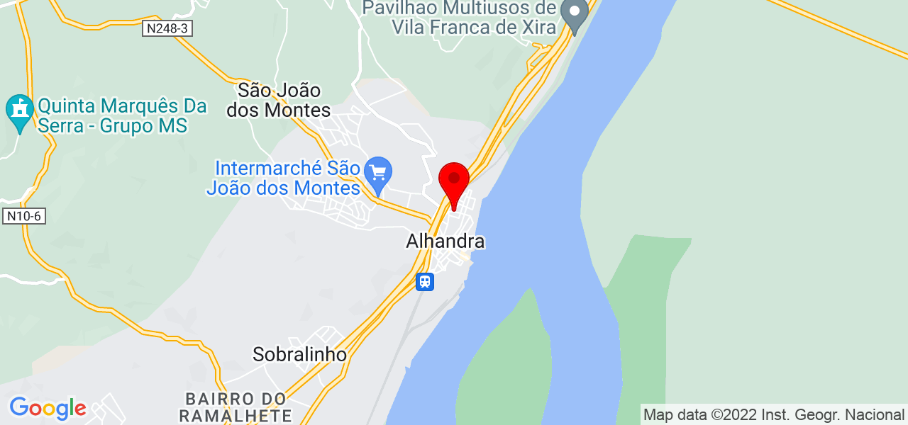 Paula - Lisboa - Vila Franca de Xira - Mapa