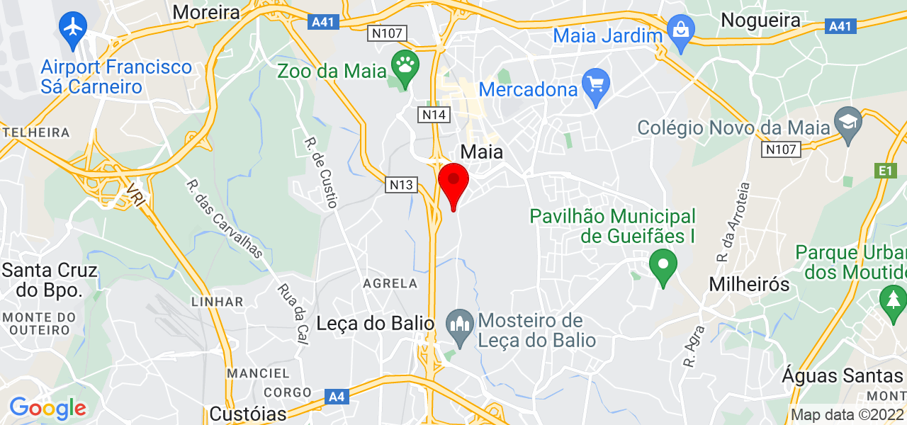 Wladimir Schneider - Porto - Matosinhos - Mapa