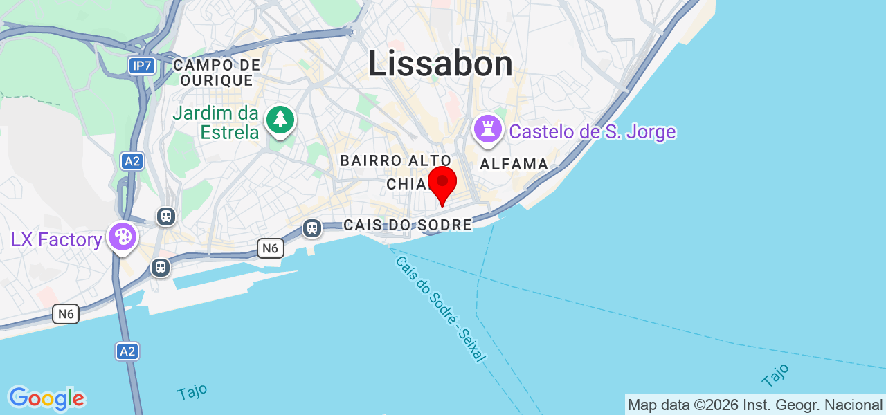 Thiago Castro | Desenvolvedor Full Stack - Lisboa - Lisboa - Mapa