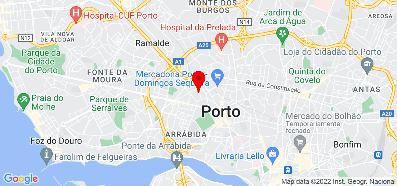Flavia Serra - Porto - Porto - Mapa