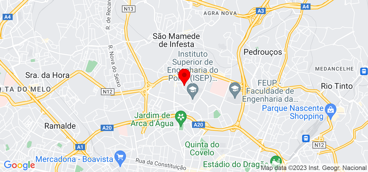 Nuno Canastra - Porto - Porto - Mapa