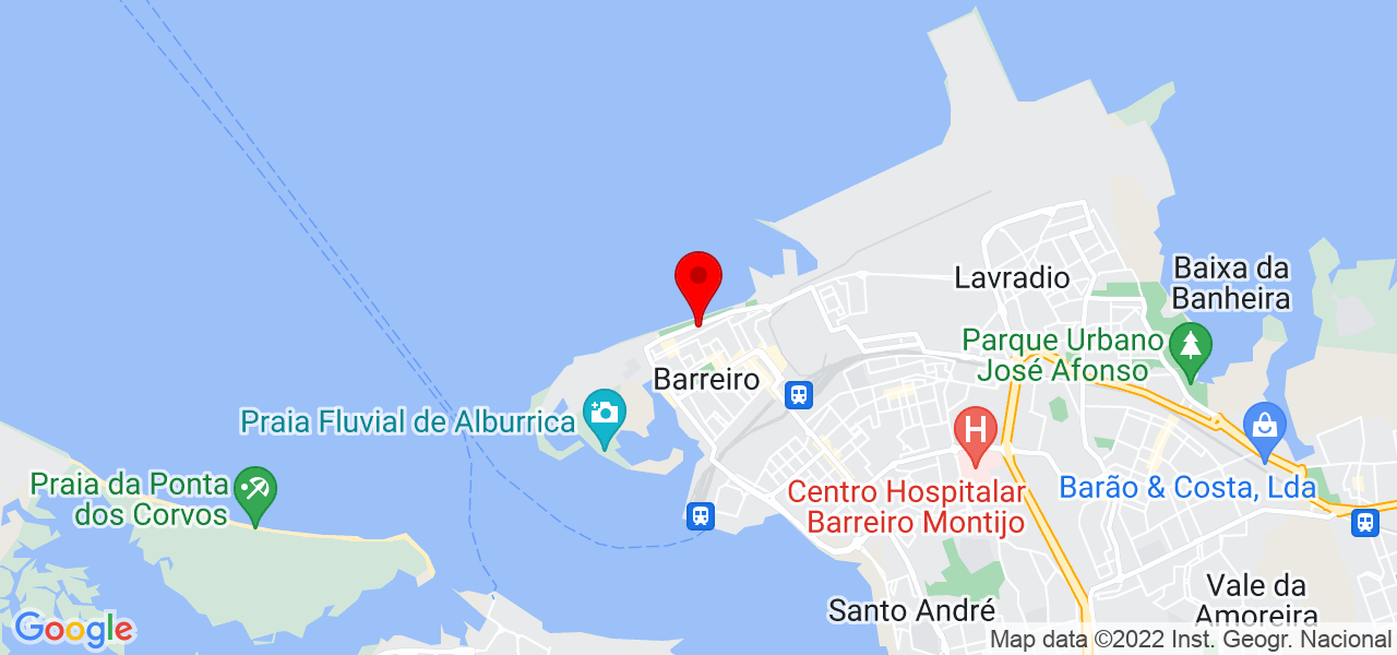 Souza - Setúbal - Barreiro - Mapa