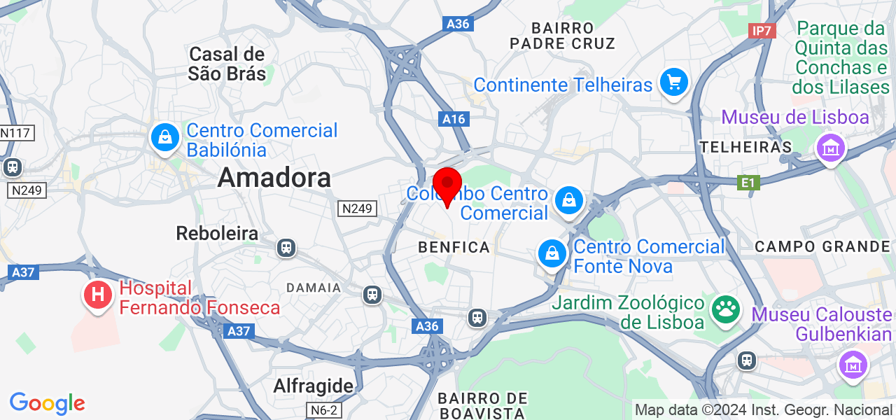 Rosa Alves - Lisboa - Lisboa - Mapa