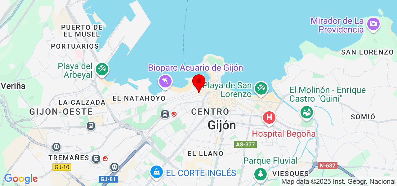 Daniel Piñeiro Trainer - Principado de Asturias - Gijón - Map