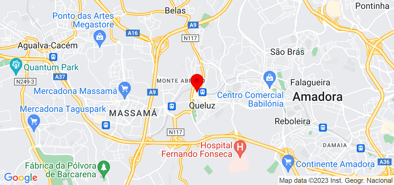 Aline Bastos - Lisboa - Sintra - Map