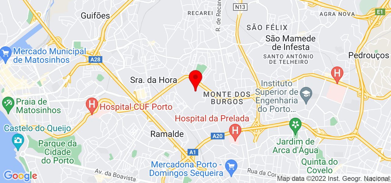 Daniel Pinto | Gest&atilde;o de Tr&aacute;fego - Porto - Porto - Mapa