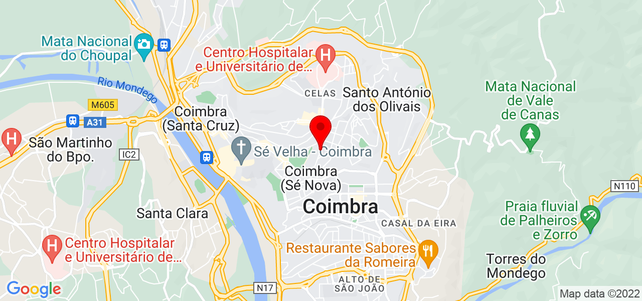 Bernardog - Coimbra - Coimbra - Mapa