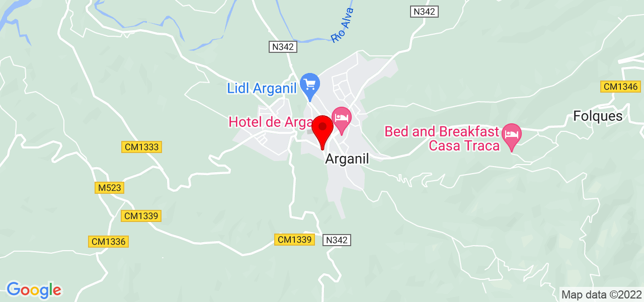Maria - Coimbra - Arganil - Mapa