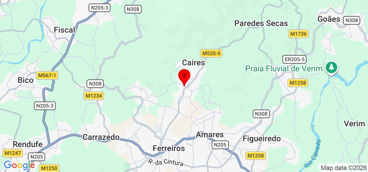 Augusto soares - Braga - Amares - Karte