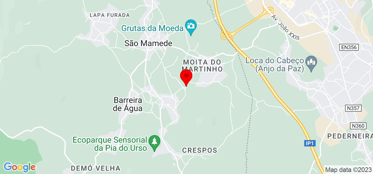 H&eacute;lder Gomes - Leiria - Batalha - Mapa