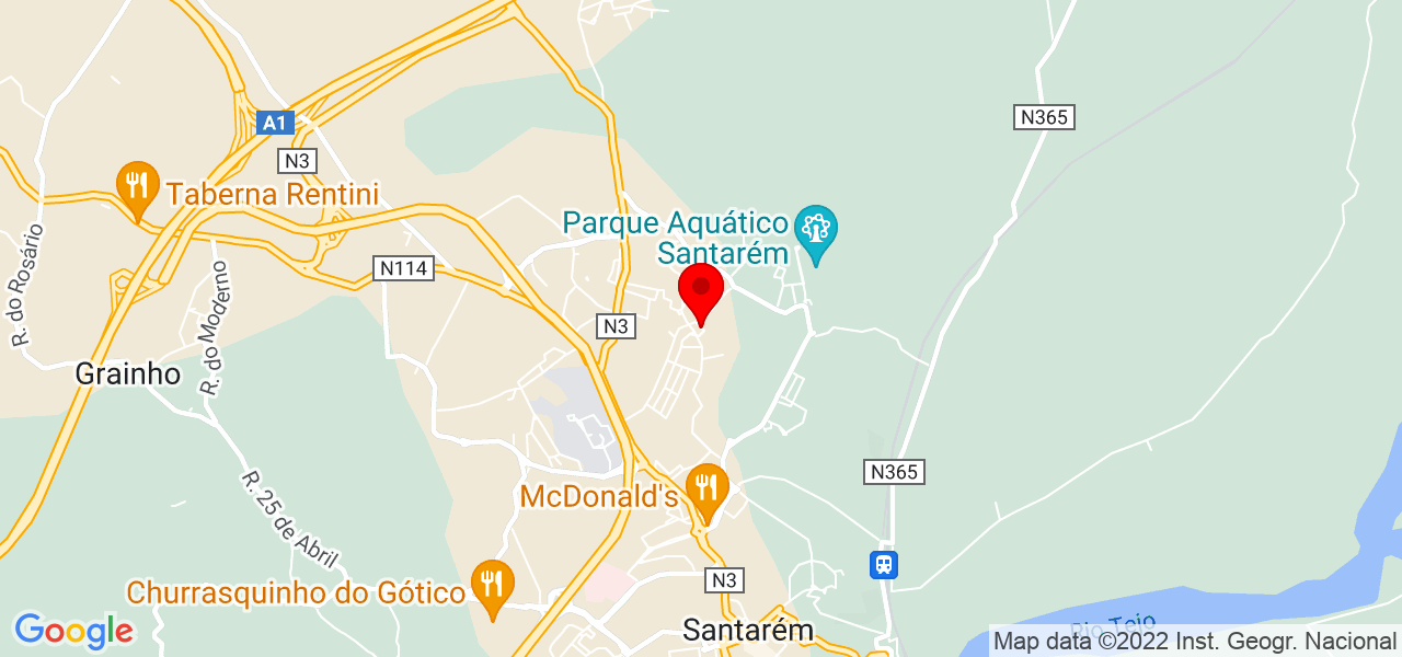 Manuela - Santarém - Santarém - Mapa
