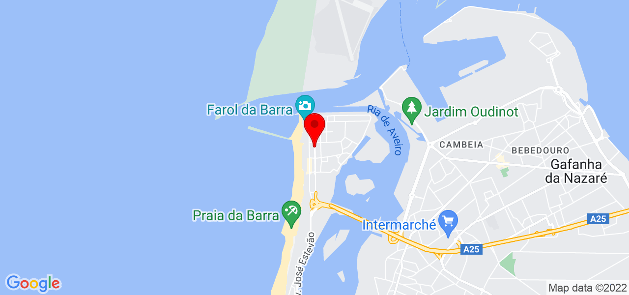 Cleu - Aveiro - Ílhavo - Mapa